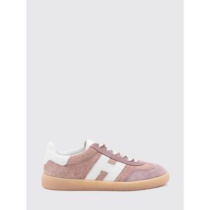 Hogan Women Cool Hogan Nubuck And Suede Leather Sneakers With Side Monogram